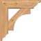 Ekena Millwork Westlake Traditional Smooth Bracket w/ Offset Brace, Western Red Cedar, 5 1/2"W x 18"D x 18"H BKT0604X18X18WTL01SWR - alternate 2